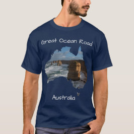 Camiseta Blue 12 Apostles Excelente Ocean Road Austrália