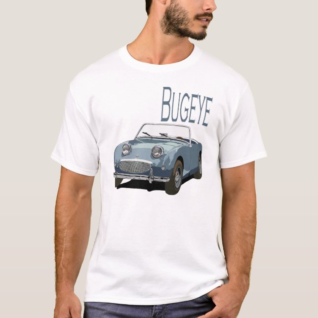 Camiseta Blue Austin Healey Sprite (Frente)