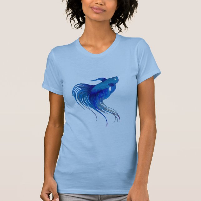 Camiseta Blue Betta (Frente)