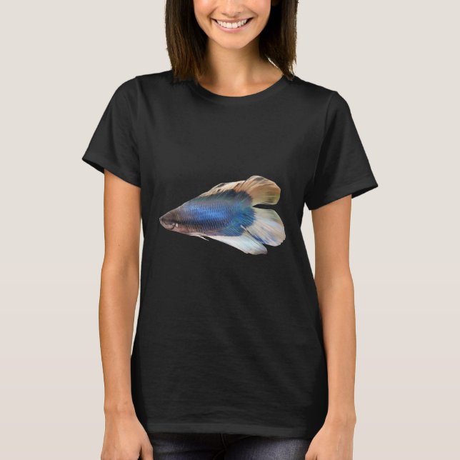 Camiseta Blue Betta Fish (Frente)