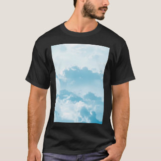 Camiseta Blue Cloudy - Visão Linda do Céu - Bestseller