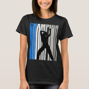 Camiseta Blue Dance Champion Girls Birthday Train Cute Coac