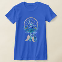 Blue Dreamcatcher Na moda Boho Design