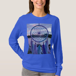 Camiseta Blue Dreamcatcher Sunset Sky T-Shirt