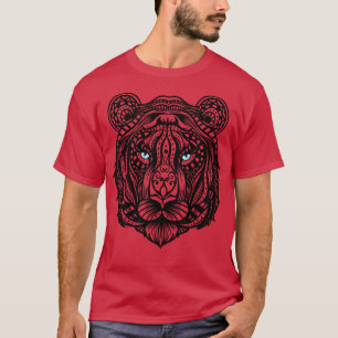 Camiseta Blue Eyes Tiger Big Cat