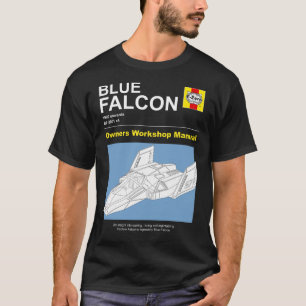 Camiseta Blue Falcon Owner27;s Manual Essential T-Shirt