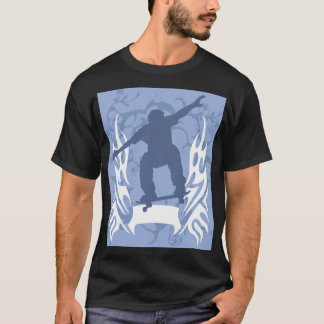 Camiseta Blue Flame Skater
