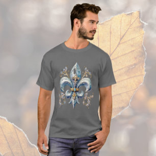 Camiseta Blue Fleur de Lis