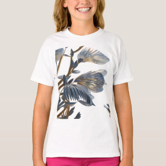 Camiseta Blue Floral Design Plant