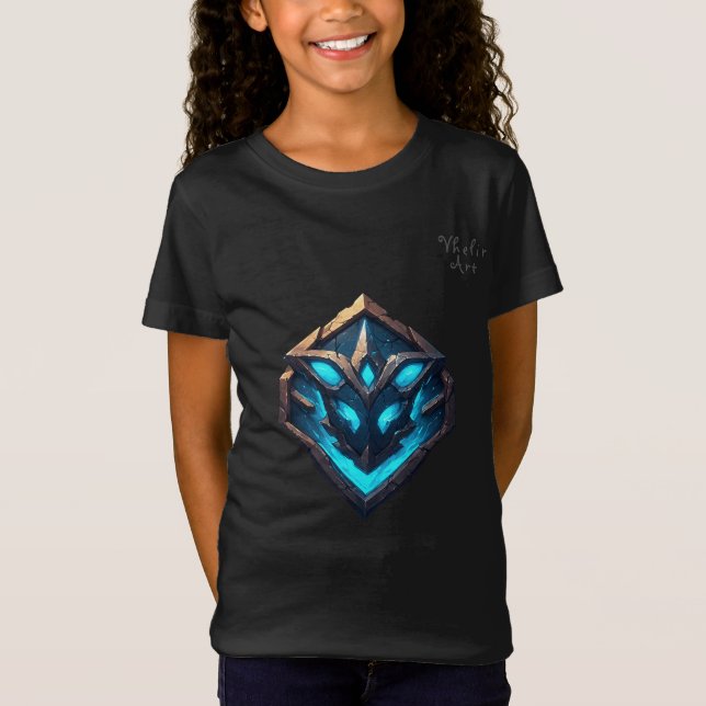 Camiseta Blue Frost Rune Emblem (Frente)