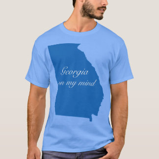Camiseta Blue Georgia Em Minha Mente