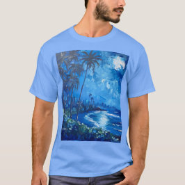 Camiseta Blue Hawaii