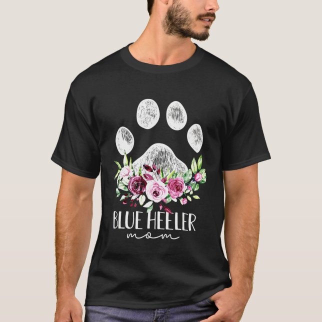 Camiseta Blue Heeler - Gado australiano (Frente)