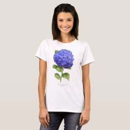 Camiseta Blue Hydrangea
