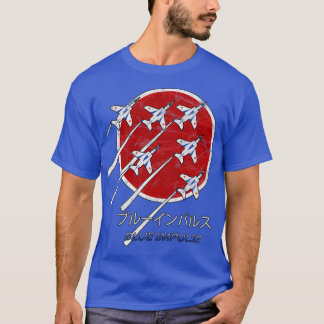 Camiseta Blue Impulse JASDF Demo Team Japan Vintage Design