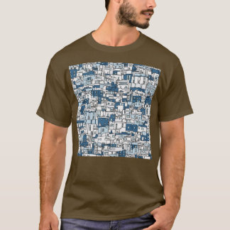 Camiseta Blue Island Homes por toda a Impressão
