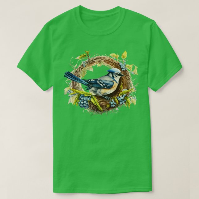 Camiseta Blue Jay (Frente do Design)