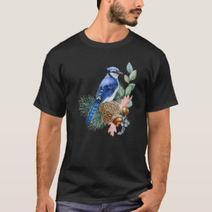 Camiseta Blue Jay Bird Cute Birds Graphic