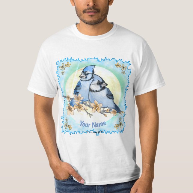 Camiseta Blue Jay Branch (Frente)