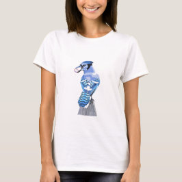 Camiseta Blue Jay brilhante