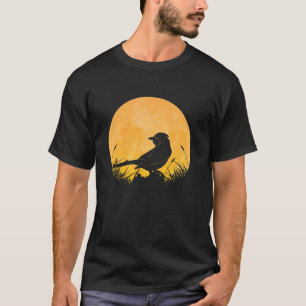 Camiseta Blue Jay Easy Halloween Outdoor Bird Moon Co