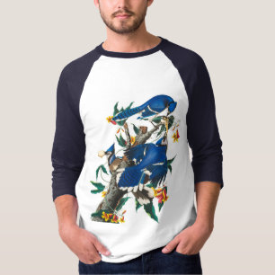 Camiseta Blue Jay por John James Audubon
