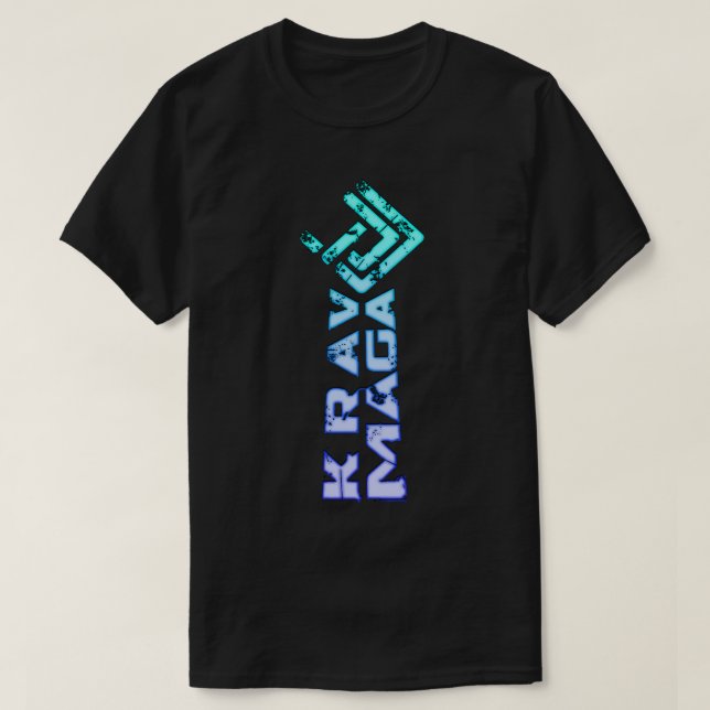 Camiseta Blue Krav Maga Classic T Shirt (Frente do Design)