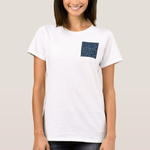 Camiseta Blue Lagoon Midnight Paralelepípedo Mosaico Terraz