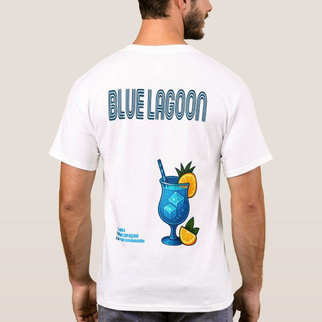 Camiseta Blue Lagoon T-Shirt – Tropical Cocktail (Verso)