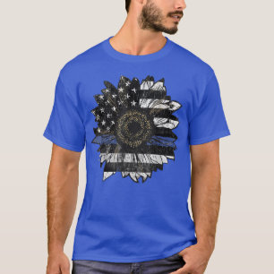 Camiseta Blue Line Sunflower Police Sunflower Law Enforceme
