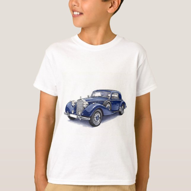 Camiseta Blue Mercedes, Coleção de Natasha Us (Frente)