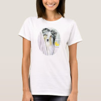 Blue Merle Sheltie Bath