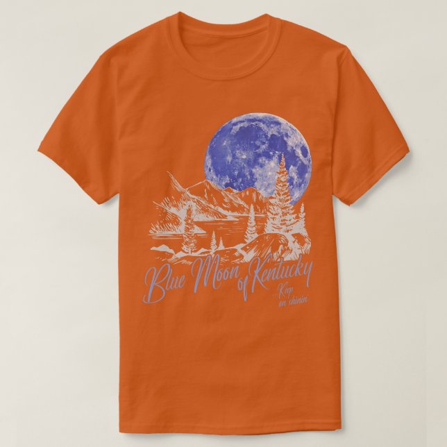 Camiseta Blue Moon Do Kentucky (Frente do Design)
