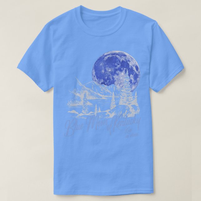 Camiseta Blue Moon Do Kentucky (Frente do Design)