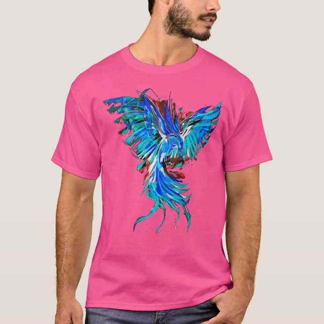 Camiseta Blue Phoenix (Frente)