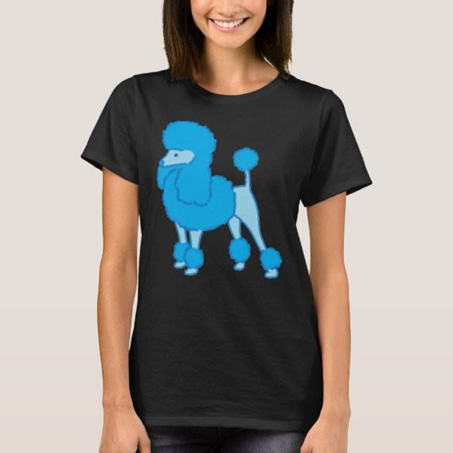 Camiseta Blue Poodle       (Frente)