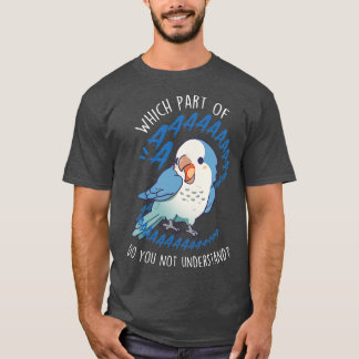 Camiseta Blue Quaker Parrot Aaaa