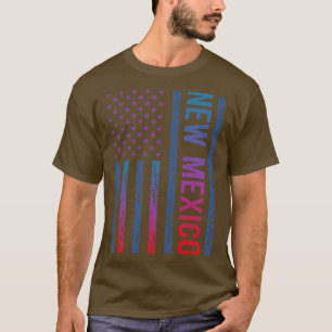 Camiseta Blue Red Flag Novo México