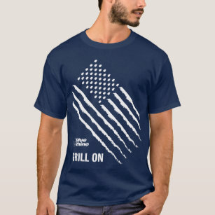 Camiseta Blue Rhino "American Flag: Grill On" Men