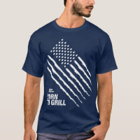 Blue Rhino "American Flag: Nascer a Grill" Homens