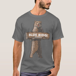 Camiseta Blue Ridge Georgia GA Growling Bear Vacation Souve