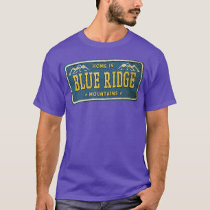 Camiseta Blue Ridge Georgia Home GA Plate Mounts Hom