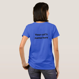 Camiseta Blue Ridge Maine Coons Silver Cat Back