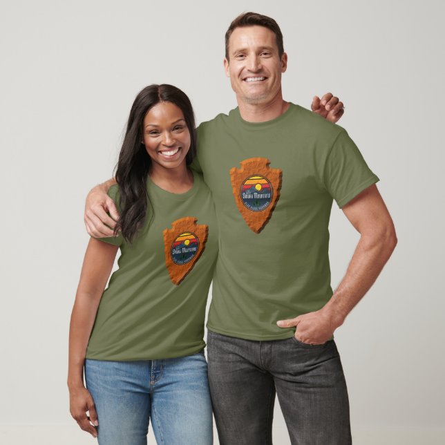 Camiseta Blue Ridge Parkway BRP (Unissex)