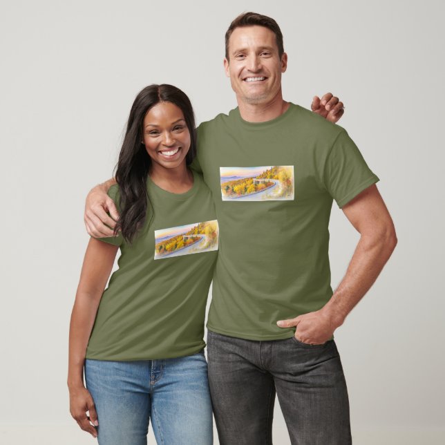 Camiseta Blue Ridge Parkway BRP (Unissex)