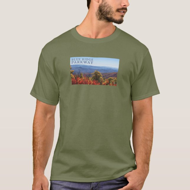 Camiseta Blue Ridge Parkway BRP (Frente)