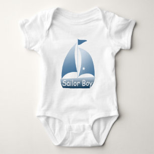 Camiseta Blue Sailboat do Sailor Boy
