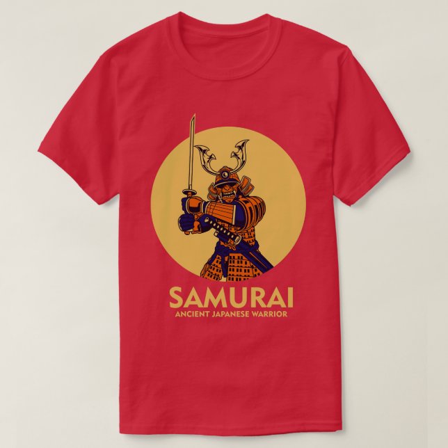 CAMISETA BLUE SAMURAI (Frente do Design)