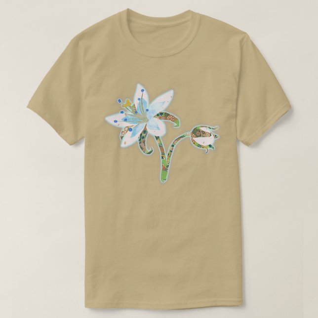 Camiseta Blue Silent Princess (Frente do Design)