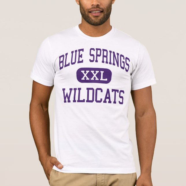 Camiseta Blue Springs - Wildcats - alto - Blue Springs (Frente)